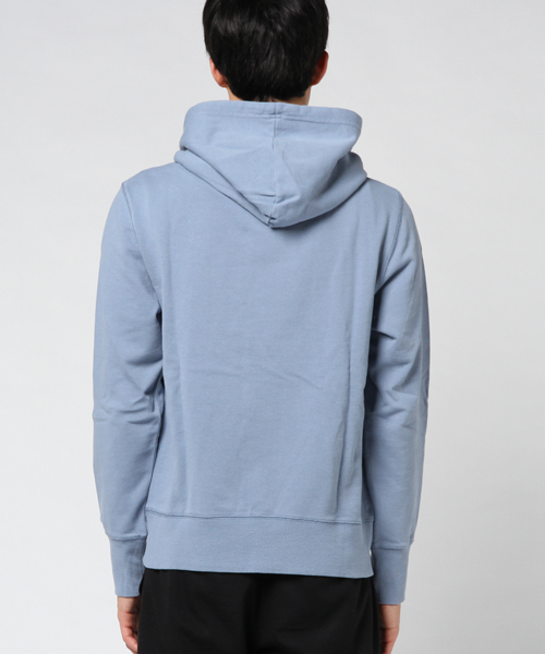 STYLEBLOCK（スタイルブロック）の「ピグメントサーフプリント裏毛ロゴパーカー（パーカー・メンズ・ピンク/ブルー/チャコール・LL/M/L）」の6枚目の写真