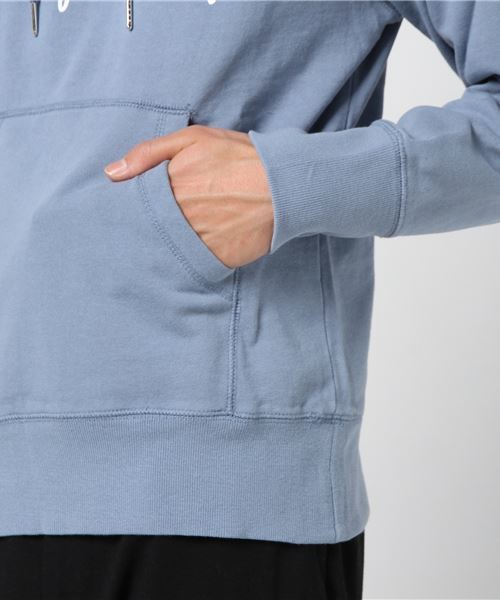 STYLEBLOCK（スタイルブロック）の「ピグメントサーフプリント裏毛ロゴパーカー（パーカー・メンズ・ピンク/ブルー/チャコール・LL/M/L）」の7枚目の写真