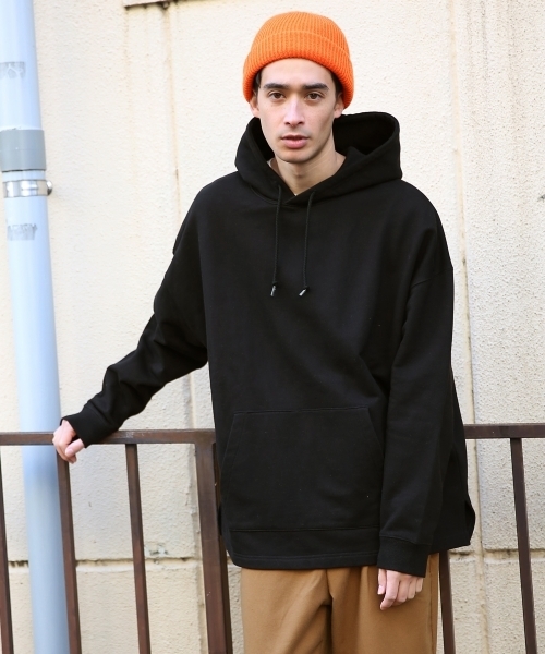 RAGEBLUE(レイジブルー)の「<ZOZOTOWN限定>スーパービッグ裏毛スウェットパーカー /782786(パーカー・メンズ・ホワイト/ブラック/パープル/イエロー/ピンク/ネイビー/グリーン・LARGE/MEDIUM/SMALL/X-LARGE)」の9枚目の写真