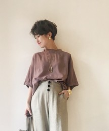 TODAYFUL | Vintageサテンプルオーバー(シャツ/ブラウス)