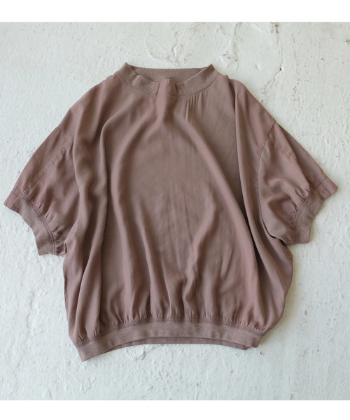 TODAYFUL(トゥデイフル)の「Vintageサテンプルオーバー(シャツ/ブラウス・レディース・グリーン/ピンク系その他・FREE)」の7枚目の写真