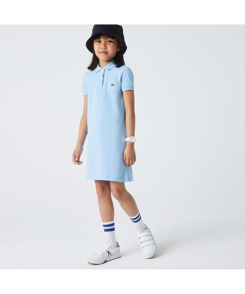 Girls ワンピース 半袖 シャツワンピース Lacoste ラコステ のファッション通販 Zozotown
