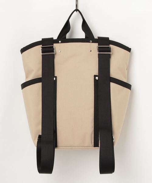 LANVIN en Bleu（ランバンオンブルー）の「ジュール 2wayリュックサック（バックパック/リュック・レディース・アイボリー/ブラック/ネイビー/ベージュ/グレー・FREE）」の6枚目の写真