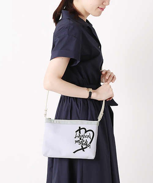 LANVIN en Bleu（ランバンオンブルー）の「ジュール 2wayリュックサック（バックパック/リュック・レディース・アイボリー/ブラック/ネイビー/ベージュ/グレー・FREE）」の10枚目の写真