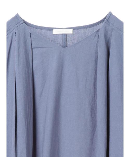 AMERICAN HOLIC（アメリカンホリック）の「・Vネックサックワンピース（ワンピース・レディース・チャコールグレー/ベージュ/ブルー・FREE）」の10枚目の写真