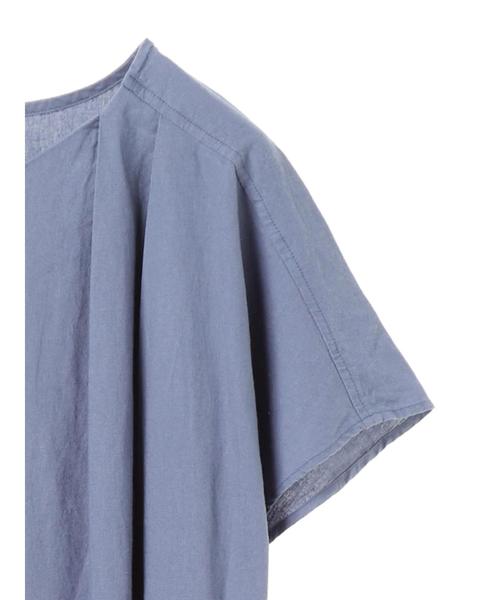 AMERICAN HOLIC（アメリカンホリック）の「・Vネックサックワンピース（ワンピース・レディース・チャコールグレー/ベージュ/ブルー・FREE）」の11枚目の写真