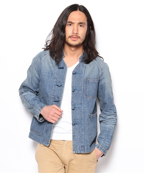 BEAMS（ビームス）の「○ｻﾝｶ12.5ozCHN C/A（カバーオール・メンズ・インディゴブルー・2/3）」の4枚目の写真