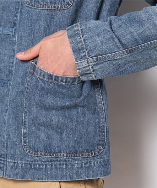 BEAMS（ビームス）の「○ｻﾝｶ12.5ozCHN C/A（カバーオール・メンズ・インディゴブルー・2/3）」の6枚目の写真