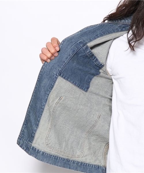 BEAMS（ビームス）の「○ｻﾝｶ12.5ozCHN C/A（カバーオール・メンズ・インディゴブルー・2/3）」の8枚目の写真