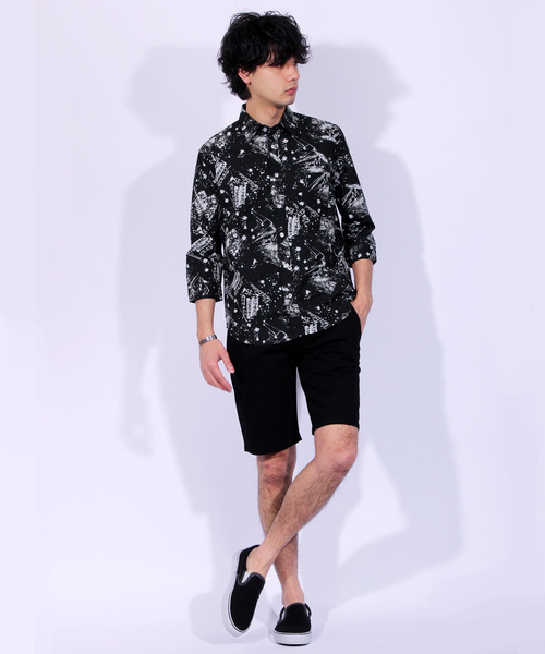 ニュースペーパー パッチシャツ ニコ☆プチ 掲載 】ニュースペーパー柄カットTシャツ(130~160cm