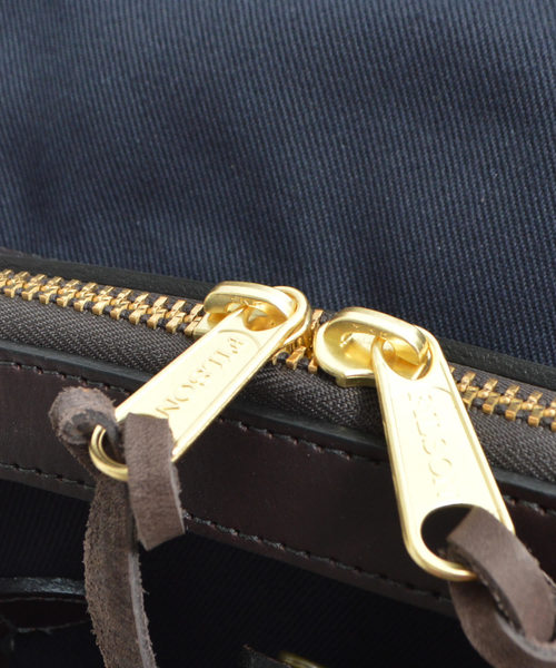 ROOPTOKYO（ループトウキョウ）の「FILSON / フィルソン オリジナルブリーフケース ORIGINAL BRIEAF CASE（ビジネスバッグ・メンズ・ネイビー/タン・FREE）」の14枚目の写真
