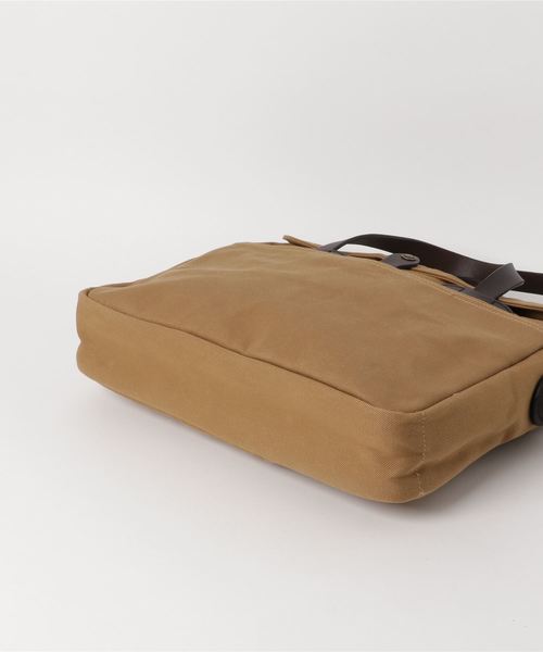 ROOPTOKYO（ループトウキョウ）の「FILSON / フィルソン オリジナルブリーフケース ORIGINAL BRIEAF CASE（ビジネスバッグ・メンズ・ネイビー/タン・FREE）」の3枚目の写真