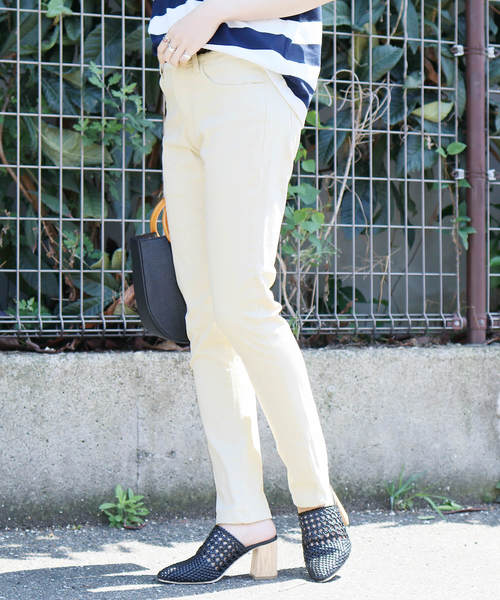 reca（レカ）の「美脚シルエット◇ストレッチ スキニーパンツ（その他パンツ・レディース・ブラック/ベージュ/ベージュ系その他/カーキ・M/L）」の15枚目の写真