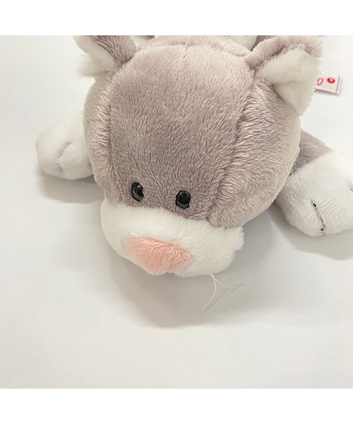 nici（ニキ）の「NICI/フィギュアポーチ グレーキャット ペンポーチ もこもこ（おもちゃ・レディース・グレー・ONE SIZE）」の8枚目の写真