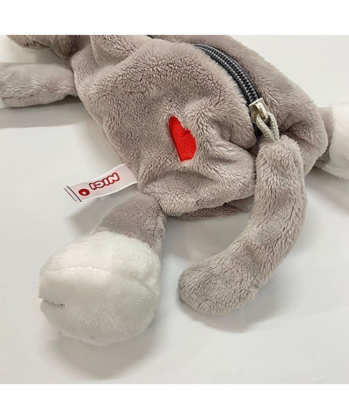 nici（ニキ）の「NICI/フィギュアポーチ グレーキャット ペンポーチ もこもこ（おもちゃ・レディース・グレー・ONE SIZE）」の6枚目の写真