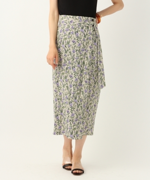 A part by（アパートバイ）の「RyNyラップタイトスカート 798511（スカート・レディース・レッド/グリーン/ベージュ系その他/ブルー系その他・FREE）」の22枚目の写真