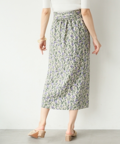 A part by（アパートバイ）の「RyNyラップタイトスカート 798511（スカート・レディース・レッド/グリーン/ベージュ系その他/ブルー系その他・FREE）」の7枚目の写真