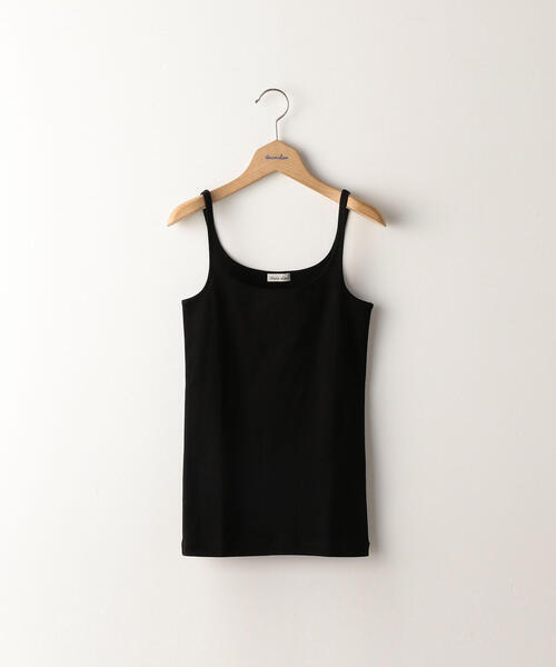 Steven Alan（スティーブンアラン）の「＜Steven Alan＞COTTON FRIES CAMISOLE TANK TOP/タンクトップ（キャミソール・レディース・ベージュ/ダークブラウン/オフホワイト/ブラック/ピンク/ライトピンク/ナチュラル/ブラウン・FREE）」の16枚目の写真