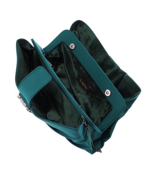 YECCA VECCA（イェッカヴェッカ）の「Lapuis×YCVCクラッチバック（クラッチバッグ・レディース・ブラック/グリーン/ライトベージュ・FREE）」の11枚目の写真