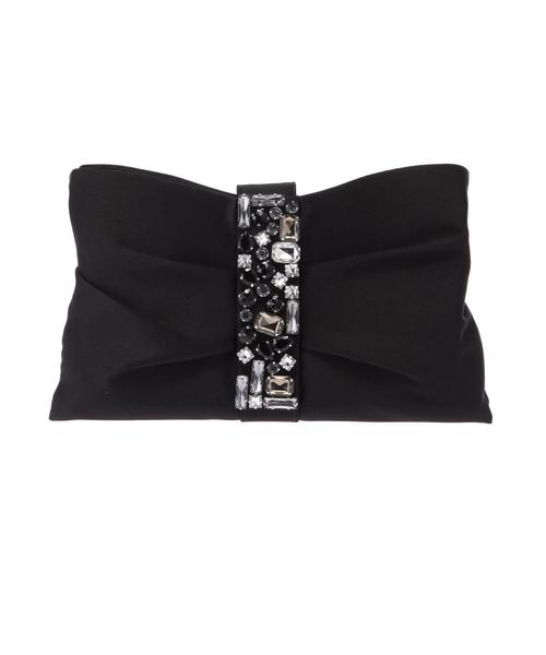 YECCA VECCA（イェッカヴェッカ）の「Lapuis×YCVCクラッチバック（クラッチバッグ・レディース・ブラック/グリーン/ライトベージュ・FREE）」の4枚目の写真