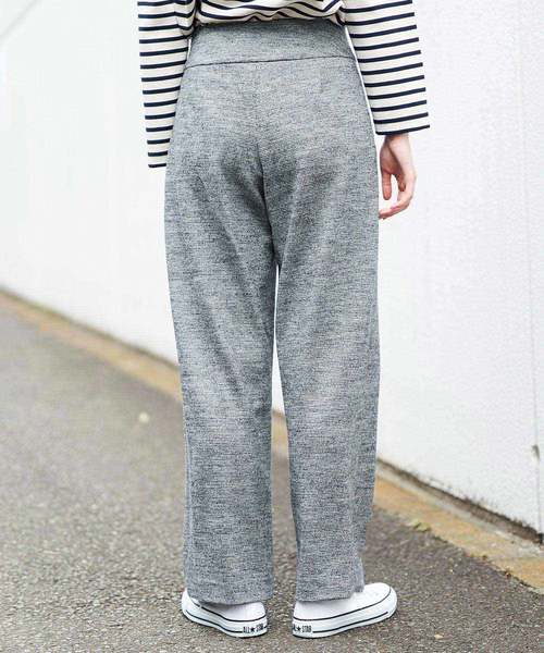 RIVE DROITE(リヴドロワ)の「千鳥ジャージセミワイドパンツ(その他パンツ・レディース・ライトグレー/ブラック・38/36)」の16枚目の写真