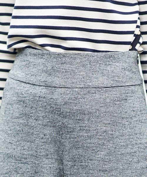 RIVE DROITE(リヴドロワ)の「千鳥ジャージセミワイドパンツ(その他パンツ・レディース・ライトグレー/ブラック・38/36)」の17枚目の写真