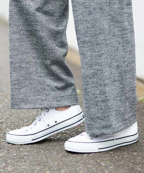 RIVE DROITE(リヴドロワ)の「千鳥ジャージセミワイドパンツ(その他パンツ・レディース・ライトグレー/ブラック・38/36)」の19枚目の写真