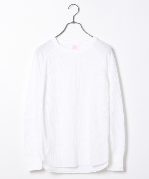 GLOBAL WORK(グローバルワーク)の「JE MORGANサーマル(ムジ)/819485(Tシャツ/カットソー・レディース・ホワイト/ブラック/グレー・FREE)」の1枚目の写真