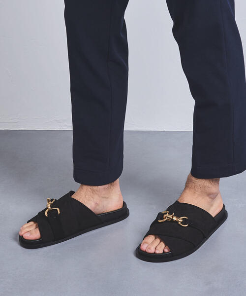 Pippichic(ピッピシック)の「<PIPPICHIC(ピッピシック)>ビット ヌバック サンダル†◆(サンダル・メンズ・ブラック・40/41/42)」の7枚目の写真