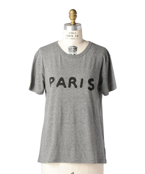 Drawer(ドゥロワー)の「<RXMANCE(ロマンス)> PARIS Tシャツ 通販正規品 ドゥロワー Tシャツ Tシャツ/カットソー(半袖/袖なし)