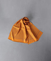 SOVEREIGN | ＜SOVEREIGN（ソブリン）＞ ドット プリント スカーフ(ストール/ショール)