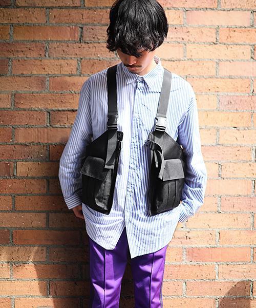 DEVICE(デバイス)の「【WEARISTA じーたー×DEVICE コラボ】Rename CORDURA バックパックベスト ミリタリーベスト キャンプベスト(ベスト・メンズ・ブラック/ネイビー・FREE)」の18枚目の写真