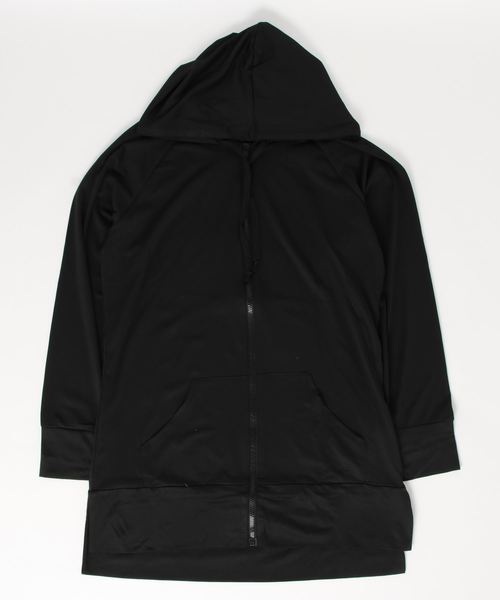 Lace Ladies（レースレディース）の「ワンピース風ロング丈ラッシュガード（ラッシュガード・レディース・ネイビー/ホワイト/ホワイト系その他/ブラック/ブルーグレー・FREE）」の7枚目の写真