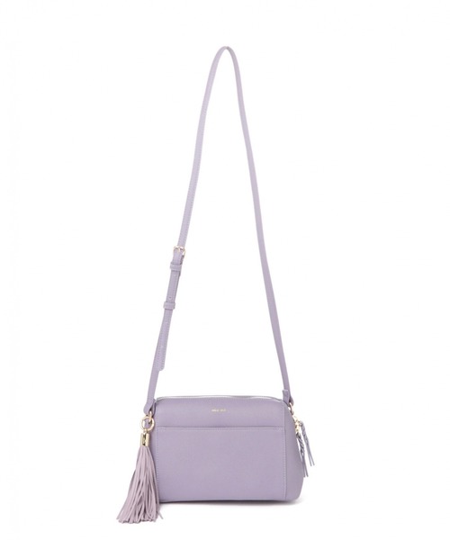 niko and...（ニコアンド）の「オリジナルタッセルお財布ショルダーバッグ（ショルダーバッグ・レディース・ベージュ/グリーン/ブラック/ライトブラウン/スカイブルー/その他1/パープル/オフホワイト/イエロー・FREE/0）」の7枚目の写真