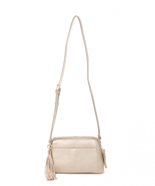 niko and...（ニコアンド）の「オリジナルタッセルお財布ショルダーバッグ（ショルダーバッグ・レディース・ベージュ/グリーン/ブラック/ライトブラウン/スカイブルー/その他1/パープル/オフホワイト/イエロー・FREE/0）」の8枚目の写真