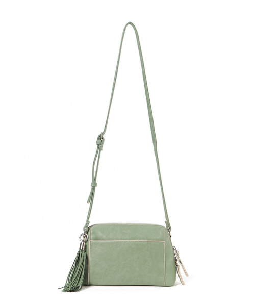 niko and...（ニコアンド）の「オリジナルタッセルお財布ショルダーバッグ（ショルダーバッグ・レディース・ベージュ/グリーン/ブラック/ライトブラウン/スカイブルー/その他1/パープル/オフホワイト/イエロー・FREE/0）」の21枚目の写真