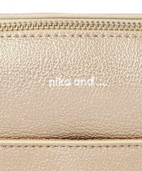 niko and...（ニコアンド）の「オリジナルタッセルお財布ショルダーバッグ（ショルダーバッグ・レディース・ベージュ/グリーン/ブラック/ライトブラウン/スカイブルー/その他1/パープル/オフホワイト/イエロー・FREE/0）」の12枚目の写真