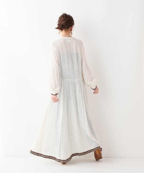 SLOBE IENA ワンピース セール】VDEVINSTER 刺繍ロングワンピース◇(ワンピース