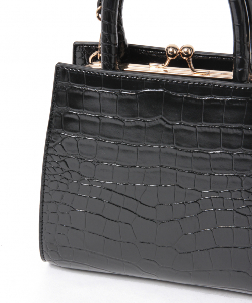 Heather(ヘザー)の「ガマグチショルダーBAG 847719(ショルダーバッグ・レディース・ブラック/ブラック系その他/ブラウン系その他/ベージュ系その他/ブラウン・ONE SIZE)」の8枚目の写真