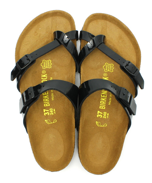 BIRKENSTOCK（ビルケンシュトック）の「MAYARI BF PATENT Black（サンダル・メンズ・ブラック・39/37/36/38/41/40/42/43/35）」の4枚目の写真