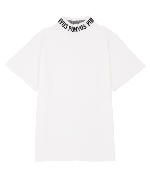 PUNYUS（プニュズ）の「ロゴジャガ－ドハイネックＴ（Tシャツ/カットソー・レディース・ホワイト/ブラック・1/2/4/3）」の8枚目の写真