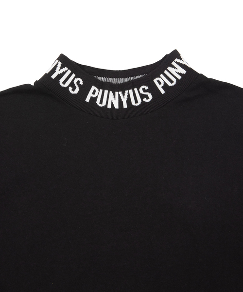 PUNYUS（プニュズ）の「ロゴジャガ－ドハイネックＴ（Tシャツ/カットソー・レディース・ホワイト/ブラック・1/2/4/3）」の4枚目の写真