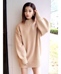 EMODA | モールハイネックミニワンピース(ワンピース)