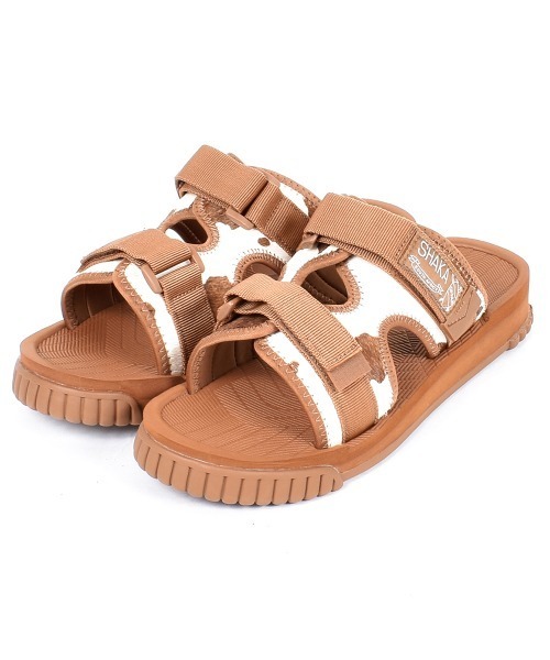 SHAKA（シャカ）の「2020年モデル・別注カラー有【SHAKA / シャカ】CHILLOUT COWHAIR（サンダル・レディース・ブラック/その他/ゼブラ・11/4/6/8/10/9/5/7）」の7枚目の写真