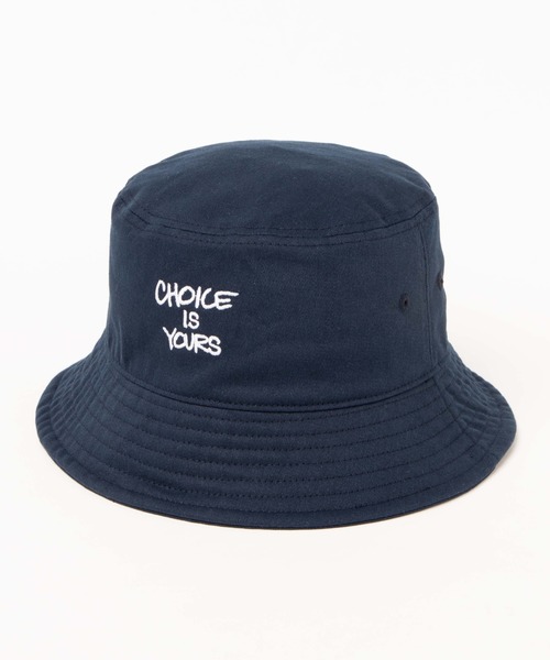 WEGO（ウィゴー）の「WEGO/グラフィック刺繍バケットハット（ハット・メンズ・ホワイト/ブラック/パープル/ネイビー/グリーン系その他・FREE）」の14枚目の写真