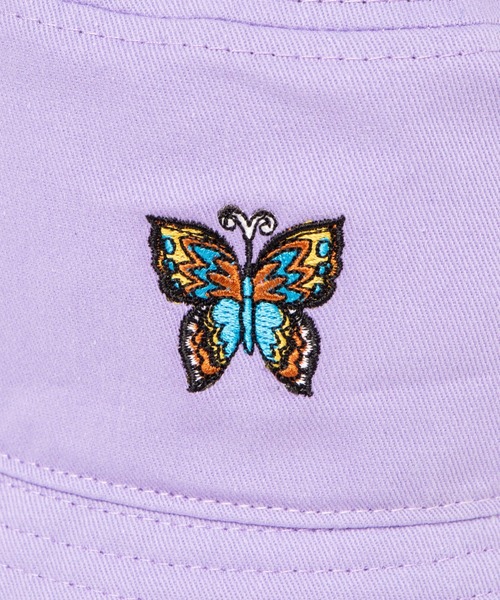 WEGO（ウィゴー）の「WEGO/グラフィック刺繍バケットハット（ハット・メンズ・ホワイト/ブラック/パープル/ネイビー/グリーン系その他・FREE）」の21枚目の写真