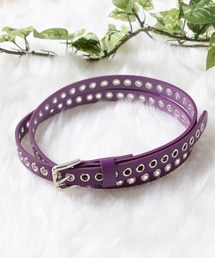 WEGO | WEGO/細フェイクレザーハトメベルト(ベルト)