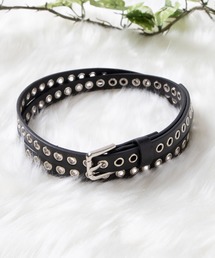 WEGO | WEGO/細フェイクレザーハトメベルト(ベルト)