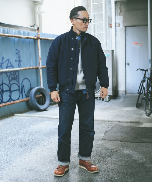 セール Waiper Inc 新品 米軍 U S Navy N 10 フックデッキジャケット ボアライニング Wp52 ミリタリージャケット Waiper Inc ワイパーインク のファッション通販 Zozotown