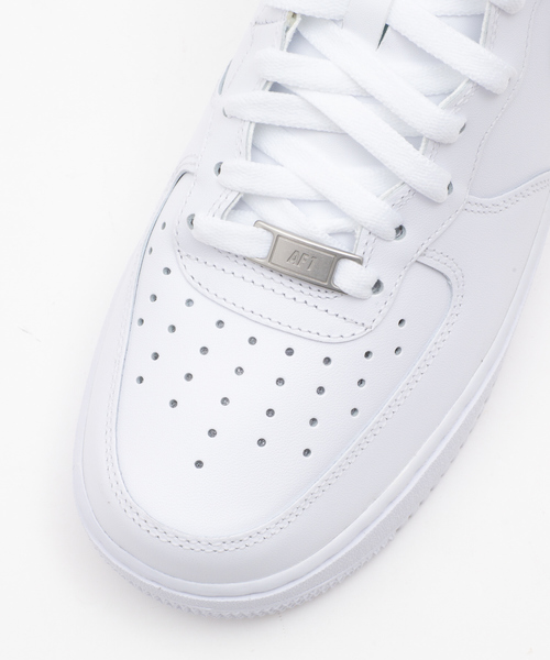 NIKE（ナイキ）の「【NIKE】 ナイキ エア フォース 1 MID '07（スニーカー・メンズ・ホワイト/ブラック・26/28/27）」の5枚目の写真